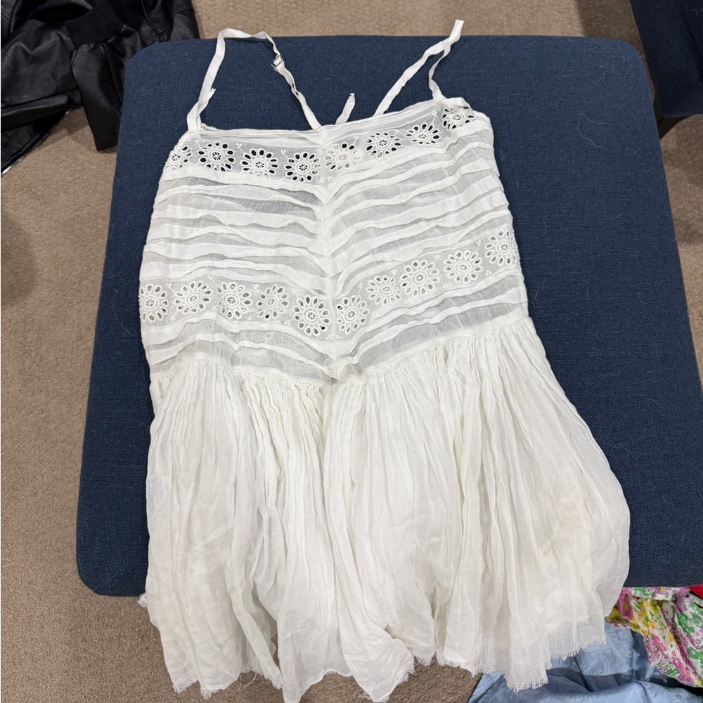 White Lace Freepeople  dress